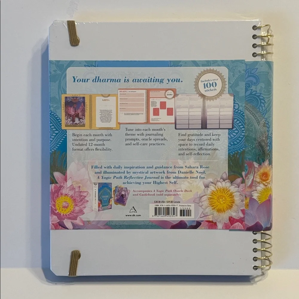 A Yogic Path Reflective Undated Journal by Sahara Rose